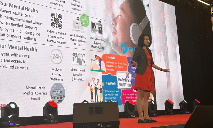 AIA Malaysia CHRO Penelope Gan introduces HolistiCare and partnership with Naluri